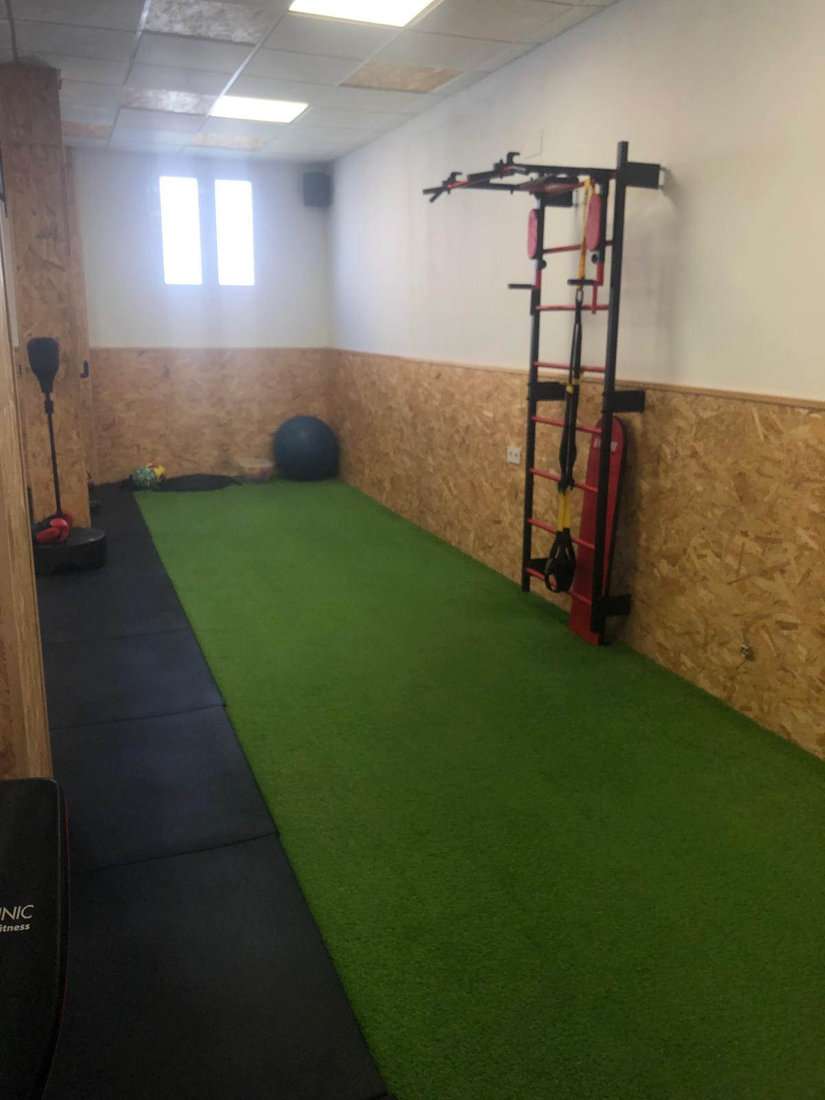 Espacio diáfano de entrenamiento